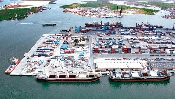 Nigerian port and harbor